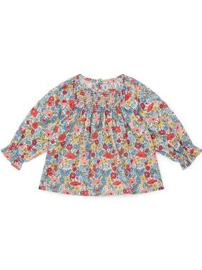 Bonton Liberty Comic Floral Blouse